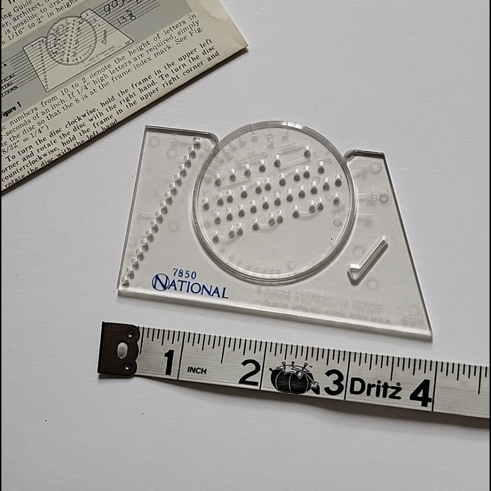 New Lettering Guide - Picture 2 of 5